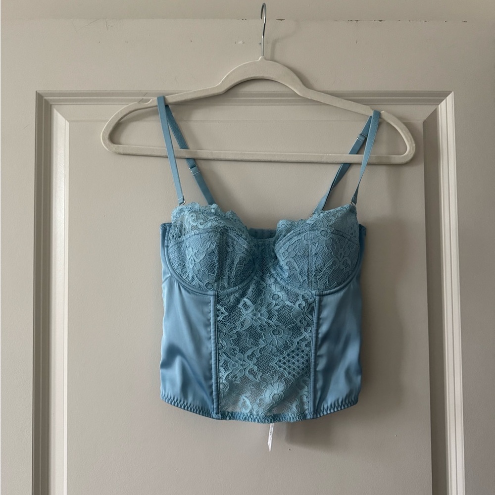 Urban Outfitters Blue Corset - Picture 2 of 6